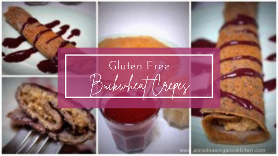 Recipe of the month: Gluten free Buckwheat Crêpes and Blueberry Syrup